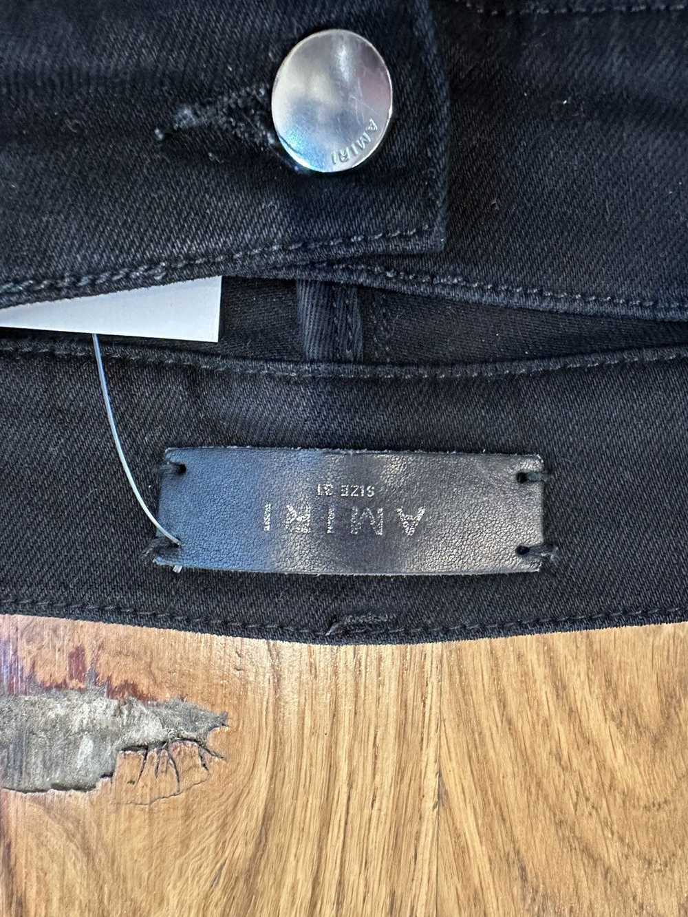 Amiri Amiri MX1 Gray Paisley Black Denim Jeans Si… - image 4