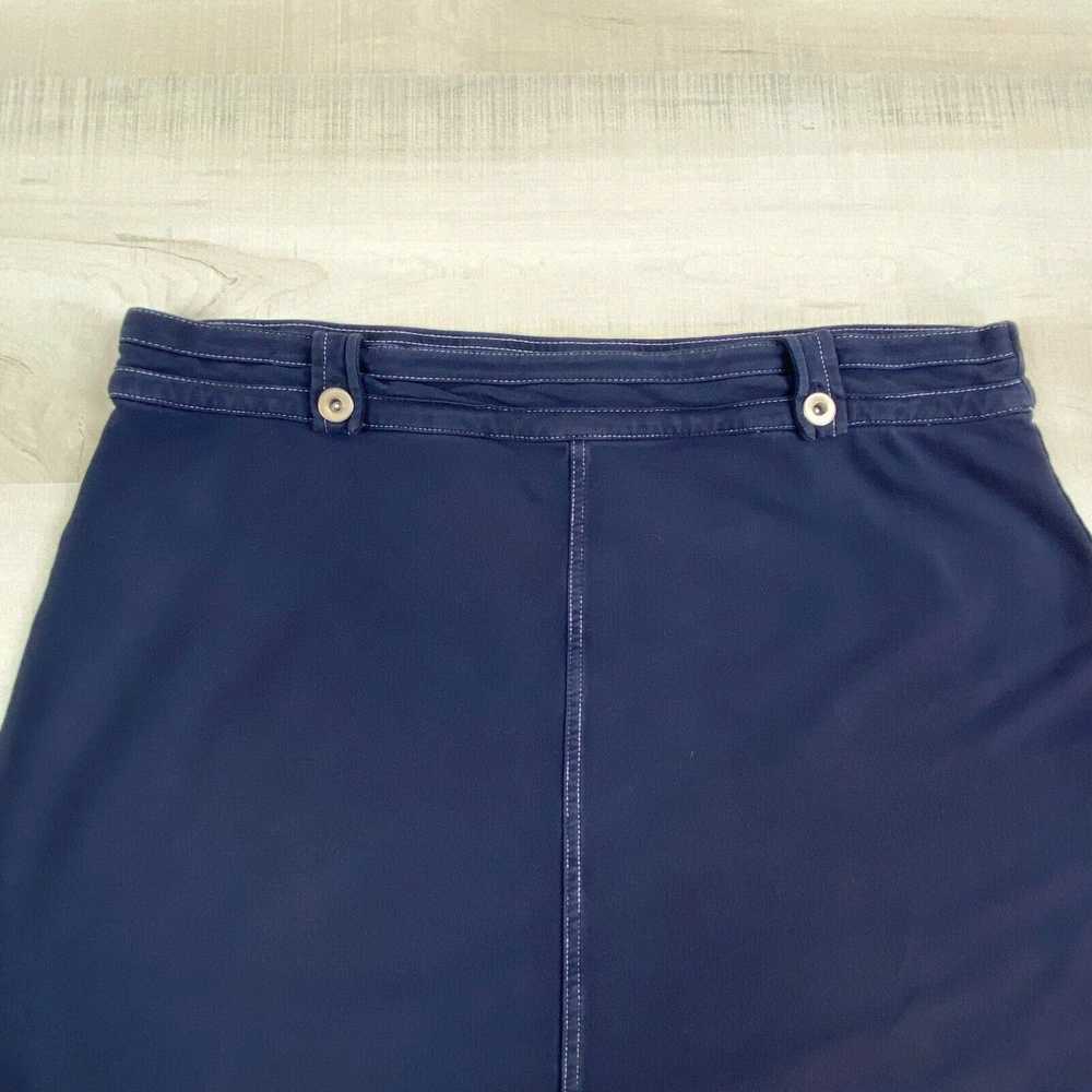 Loft Ann Taylor LOFT Womens Mini Skirt Large Blue… - image 2