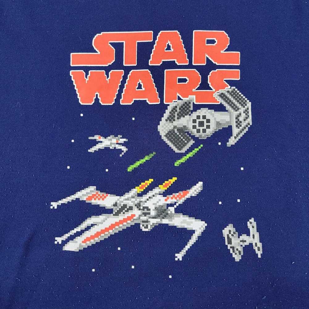 Star Wars Star Wars Hooded Sweatshirt Boy's XL Bl… - image 2