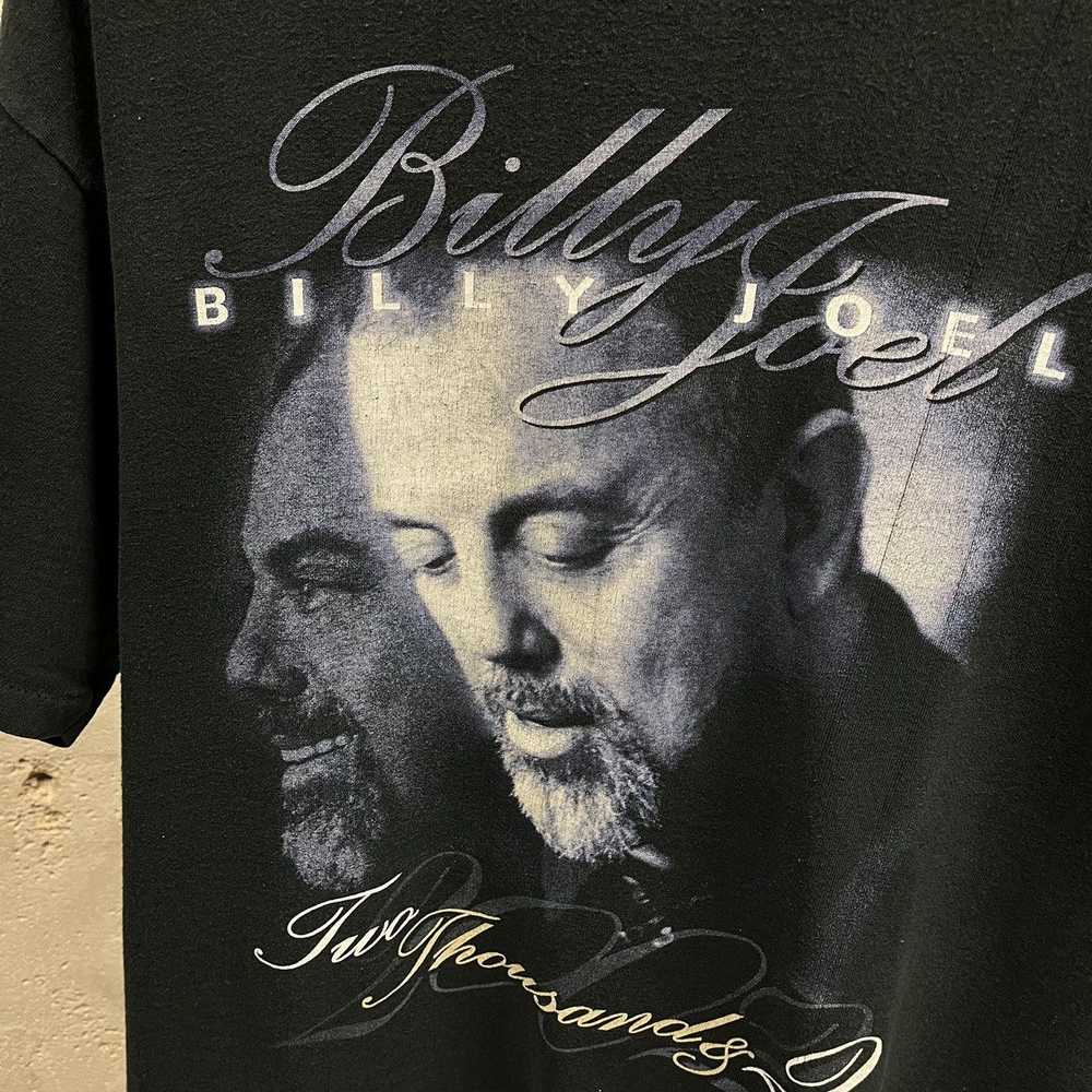 Band Tees Vintage Billy Joel 2002 Black Concert T… - image 2