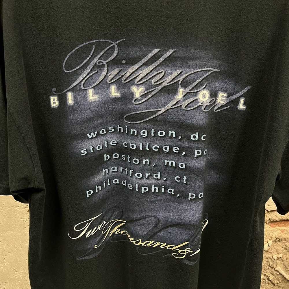 Band Tees Vintage Billy Joel 2002 Black Concert T… - image 4