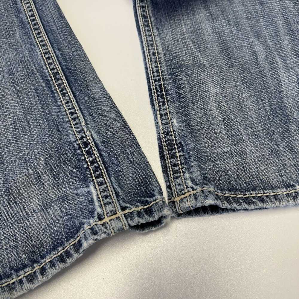 Vintage Rock & Roll Cowboy Denim Jeans Mens 32x34… - image 8
