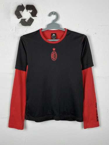 Adidas × Soccer Jersey × Vintage 2005-06 AC Milan 