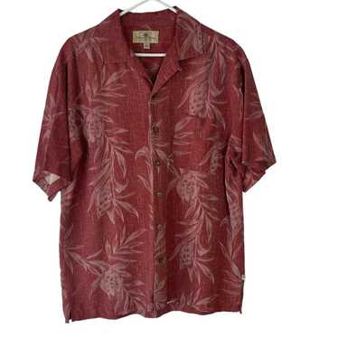 Island Shores Island Shores Men Large Silk Tropica