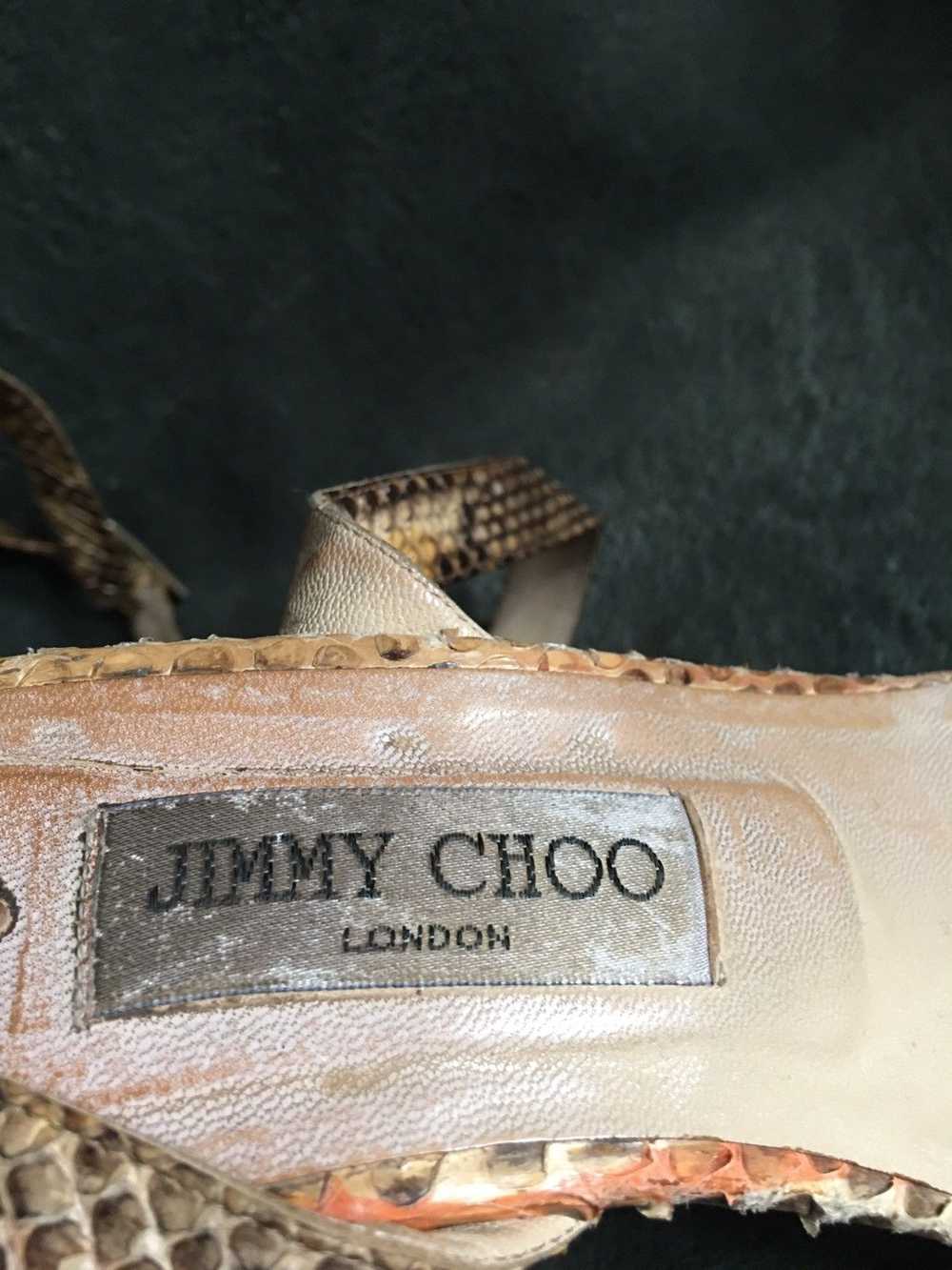 Jimmy Choo Jimmy Choo Multicolor Python Leather P… - image 8