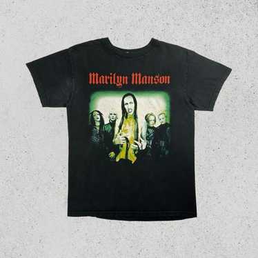 Band Tees × Marilyn Manson × Vintage Vintage Y2K … - image 1