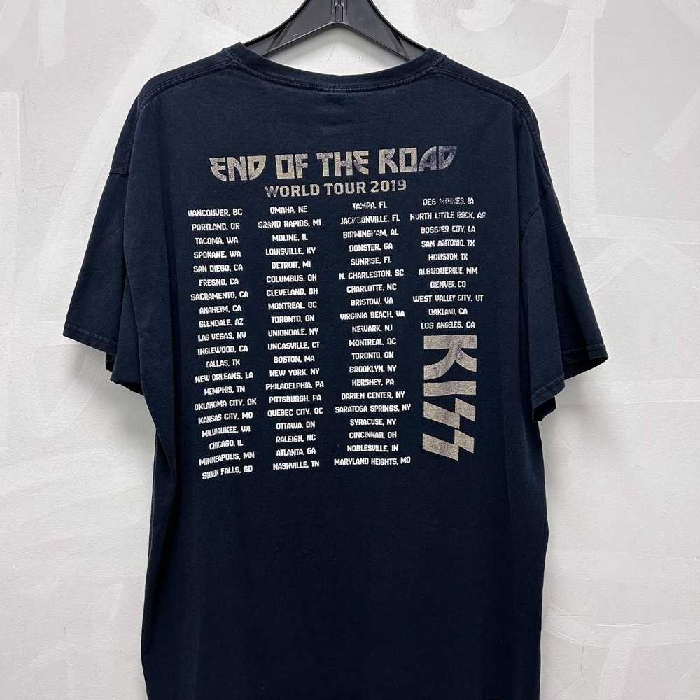Kiss 2019 Kiss "End of the Road: World Tour" Tee - image 2