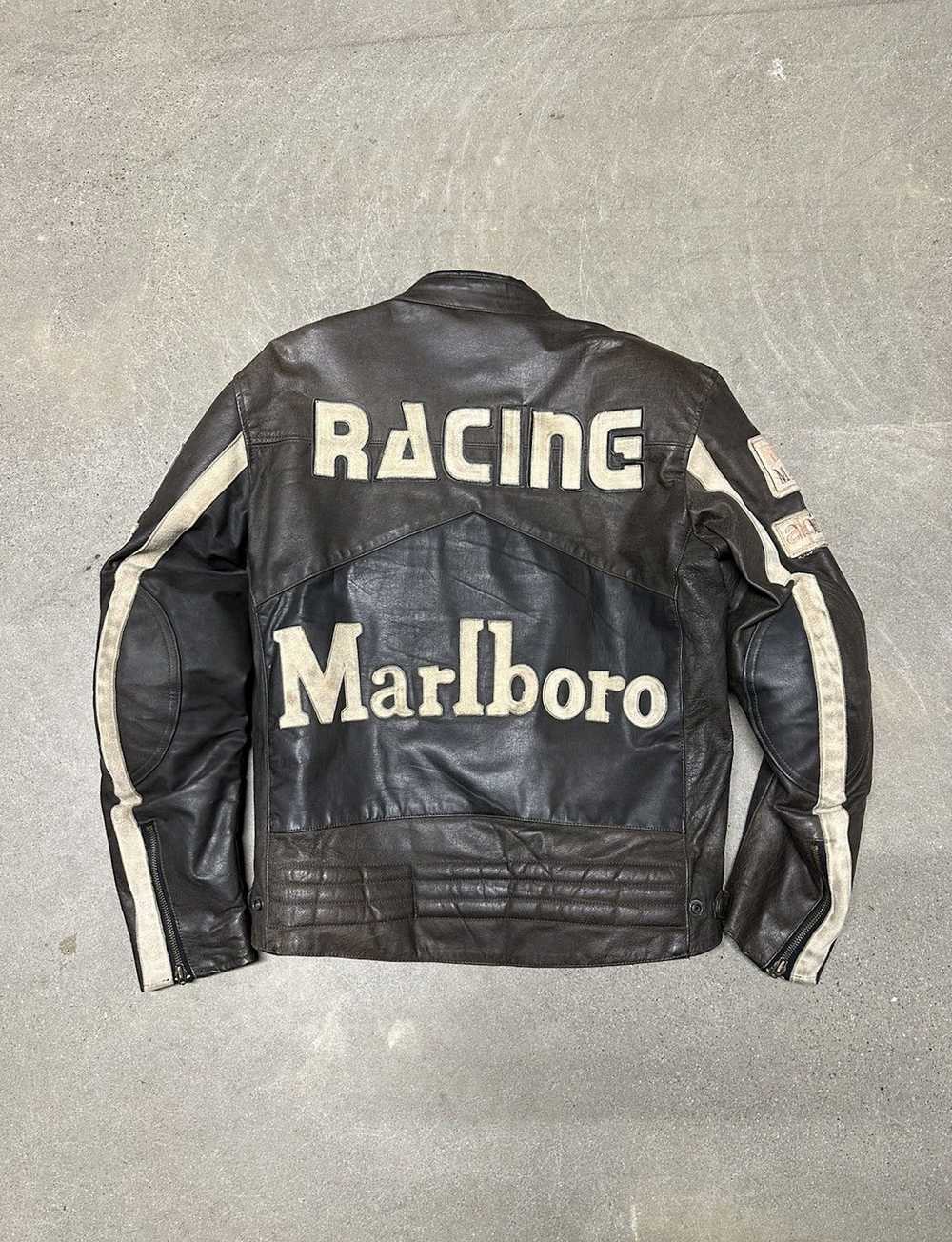 Marlboro × Racing × Vintage Marlboro Rare 90s Lea… - image 6