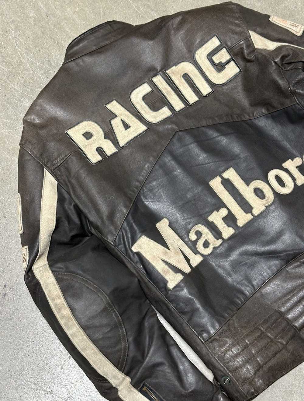 Marlboro × Racing × Vintage Marlboro Rare 90s Lea… - image 7