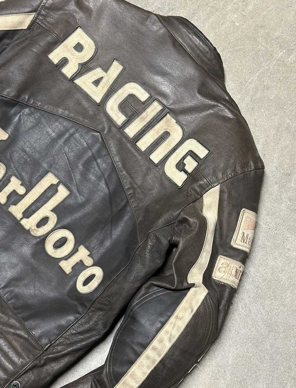 Marlboro × Racing × Vintage Marlboro Rare 90s Lea… - image 8