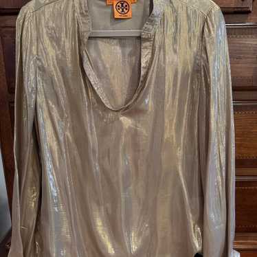 Tory Burch gold top - image 1