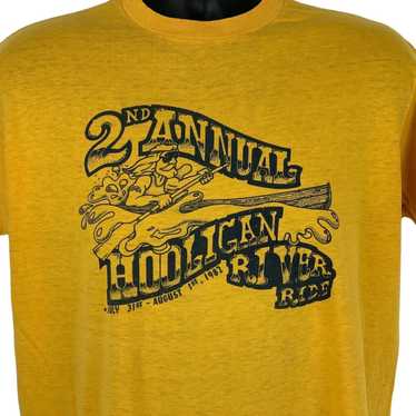 Vintage Hooligan River Ride Vintage 80s T Shirt La