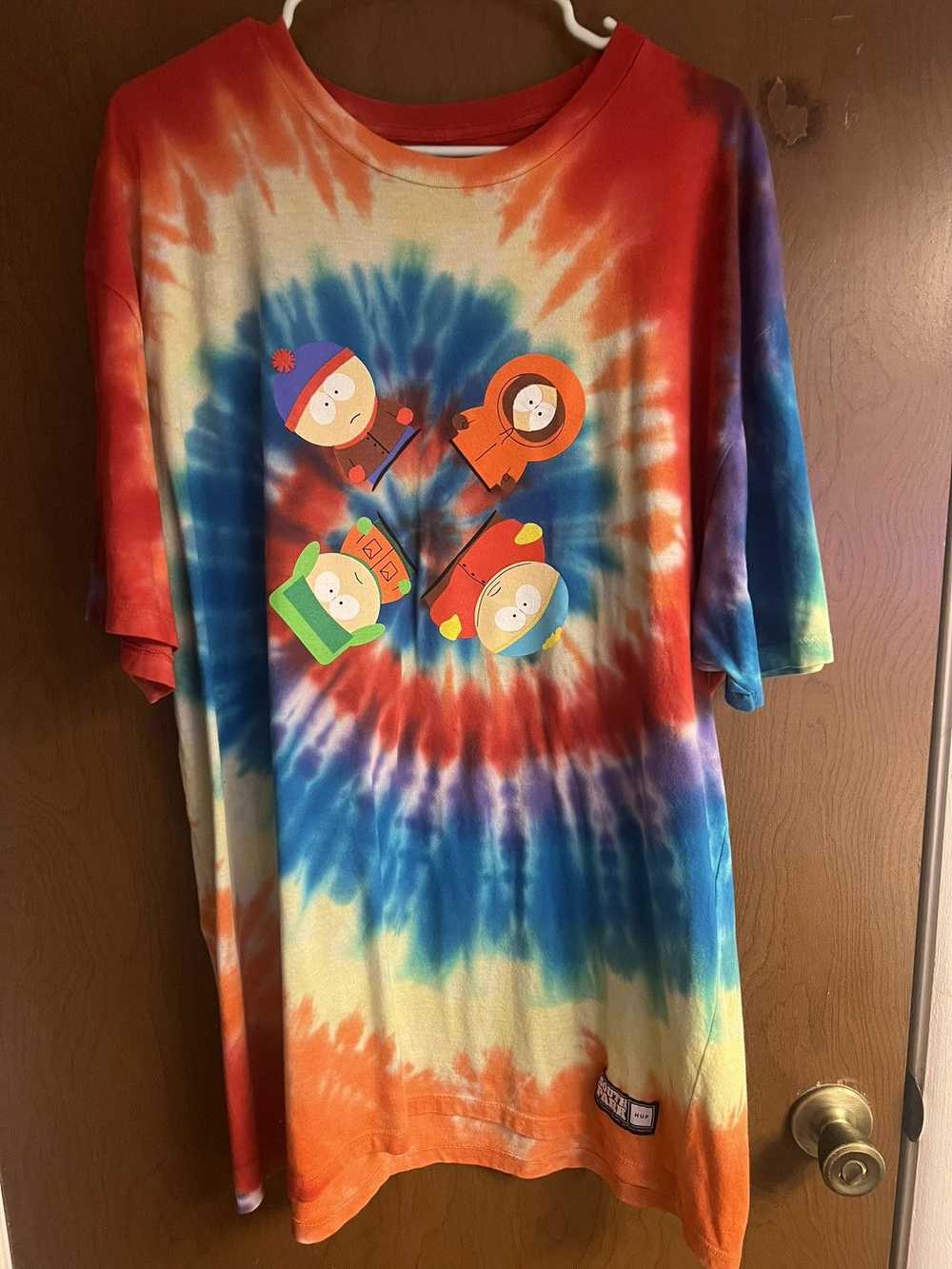 Huf South Park Tie Dye shirt - image 1