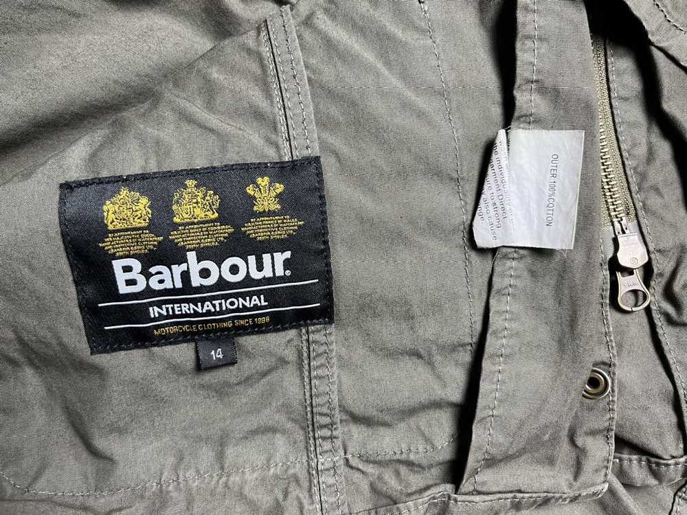 Barbour × Streetwear Barbour jacket cotton size 14 - image 6