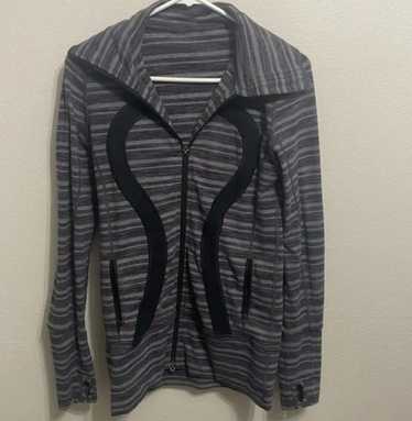 Lululemon Lululemon Stride Jacket Black Stripes G… - image 1