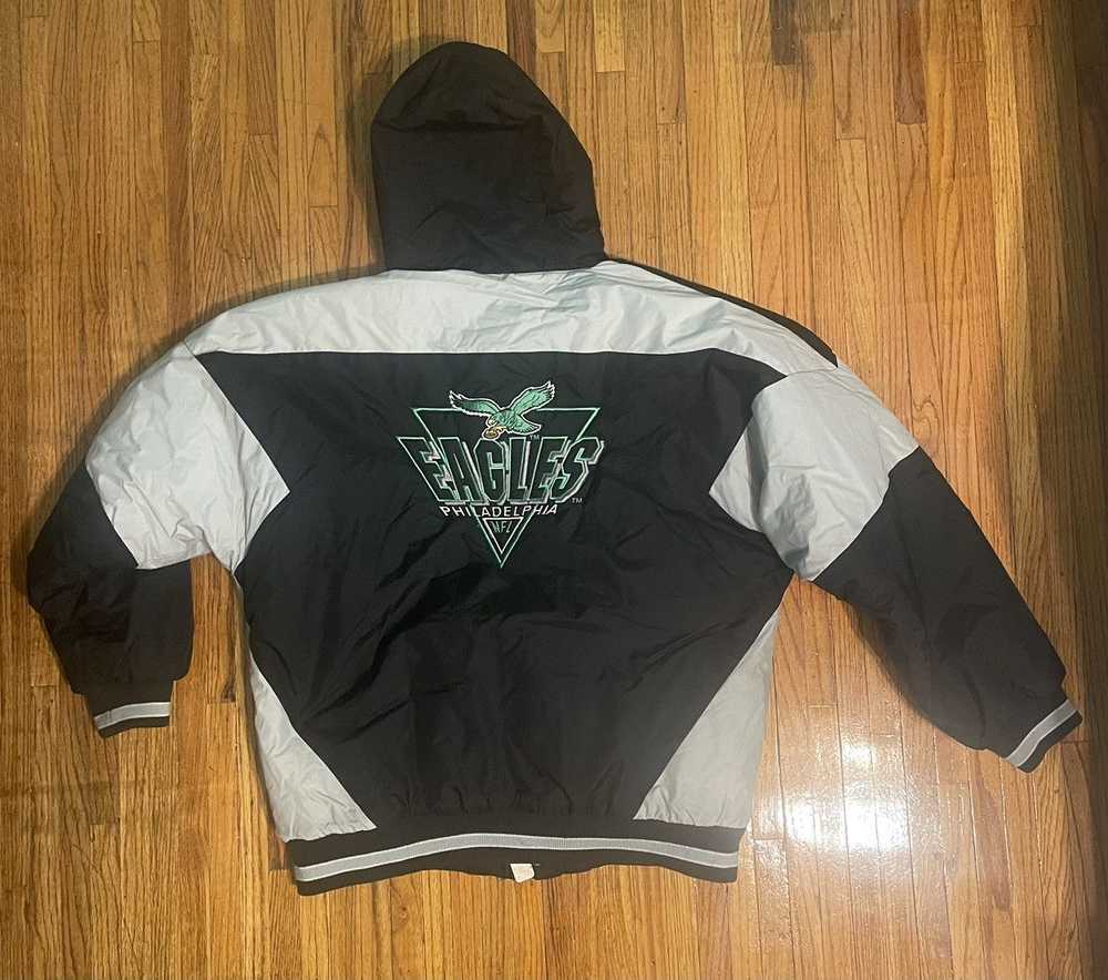 Logo 7 Philadelphia Eagles Logo 7 Vintage Jacket - image 2