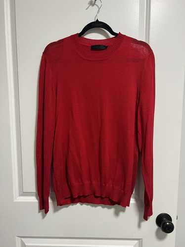 Alexander McQueen Alexander McQueen Red Knit Sweat