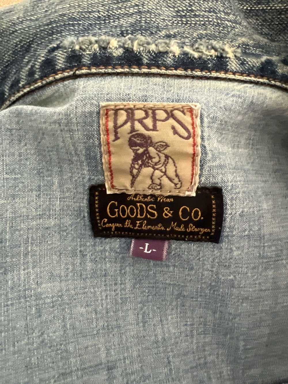 Prps PRPS faded denim Jacket - image 4