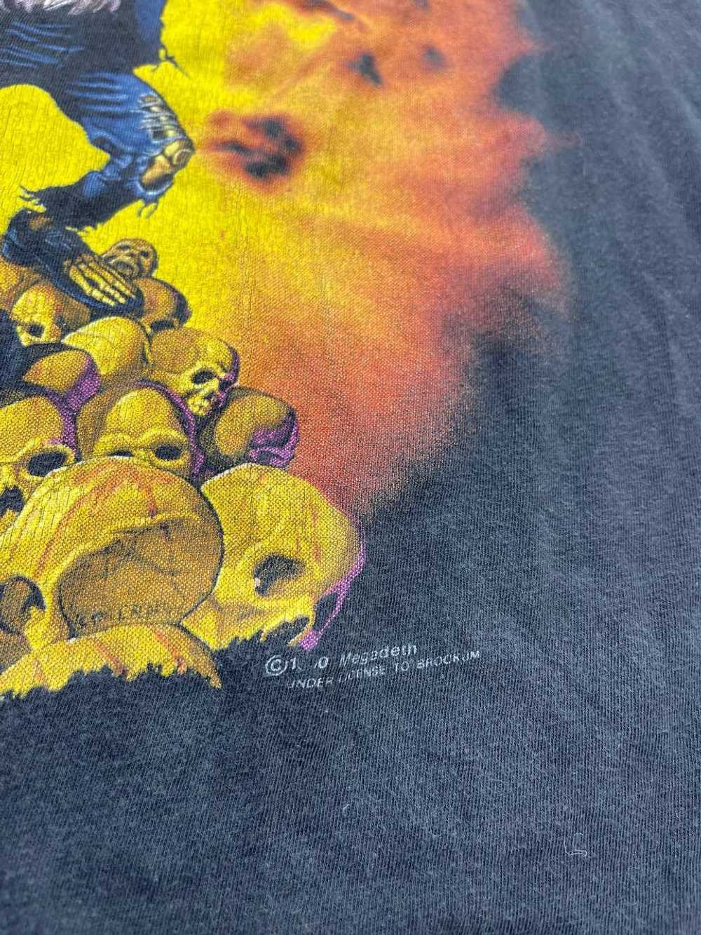 Megadeth × Rock T Shirt × Vintage Megadeth 1991 O… - image 3