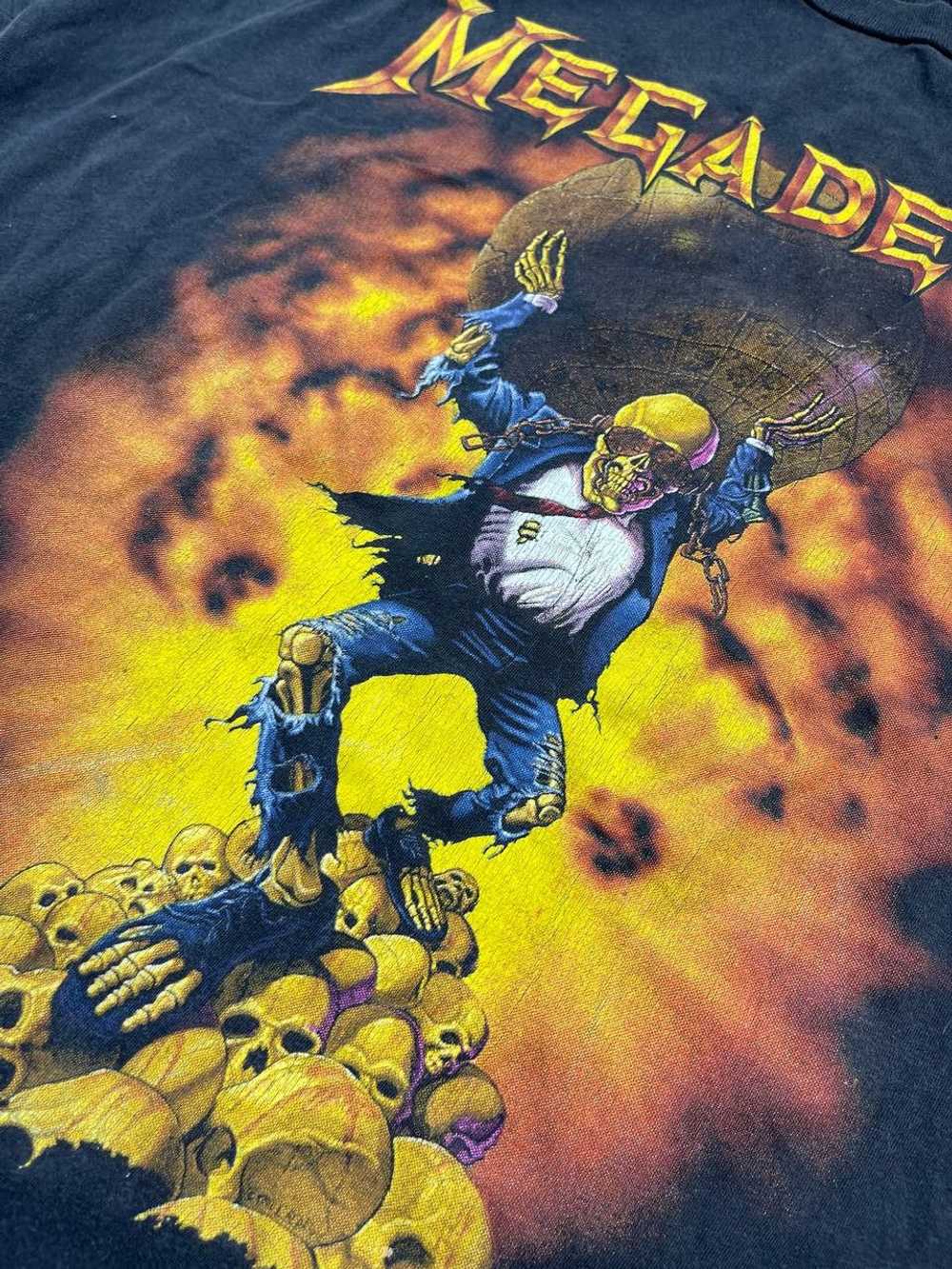 Megadeth × Rock T Shirt × Vintage Megadeth 1991 O… - image 8