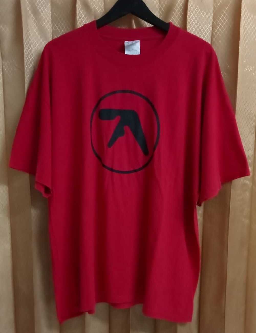 Band Tees × Rare × Vintage Aphex Twin R&S Promo T… - image 1