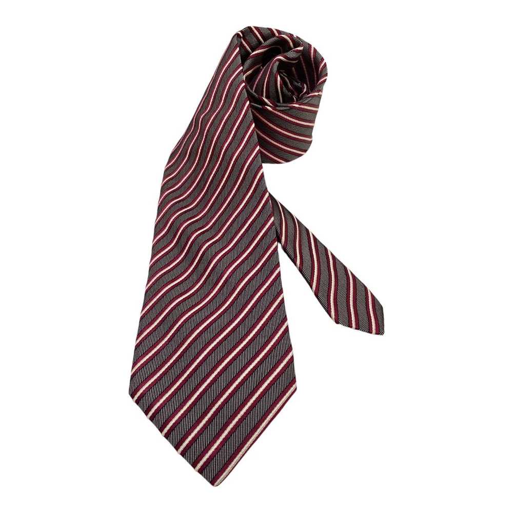Hugo Boss HUGO BOSS Striped Silk Tie ITALY 61"/ 3… - image 2