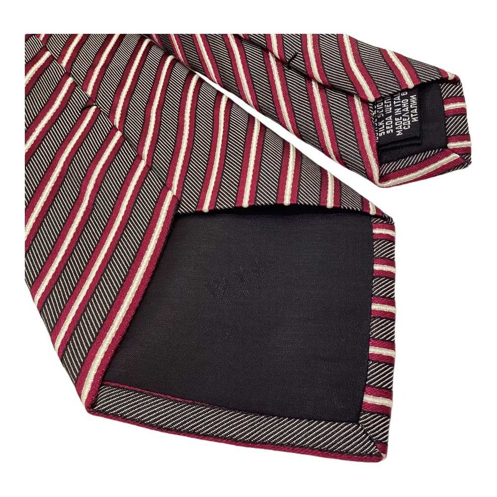 Hugo Boss HUGO BOSS Striped Silk Tie ITALY 61"/ 3… - image 5