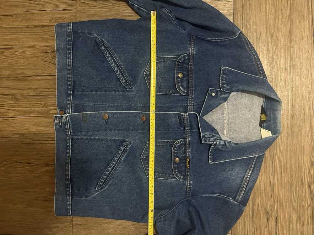 Wrangler Vintage Wrangler Western Denim Jacket XL - image 4