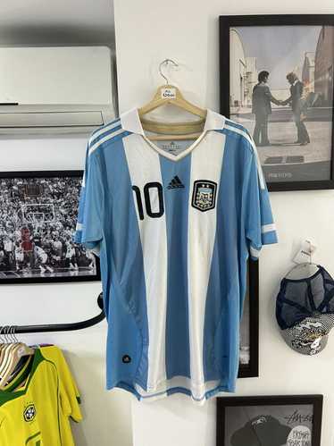 Soccer Jersey × Vintage Messi Argentina 2011 home 