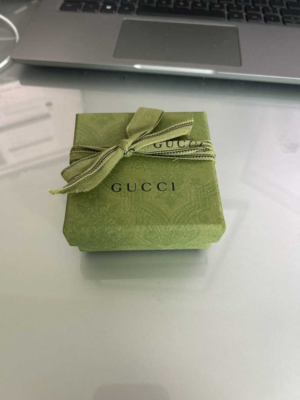 Gucci Silver Gucci Ghost Ring Size 7.5 - image 4