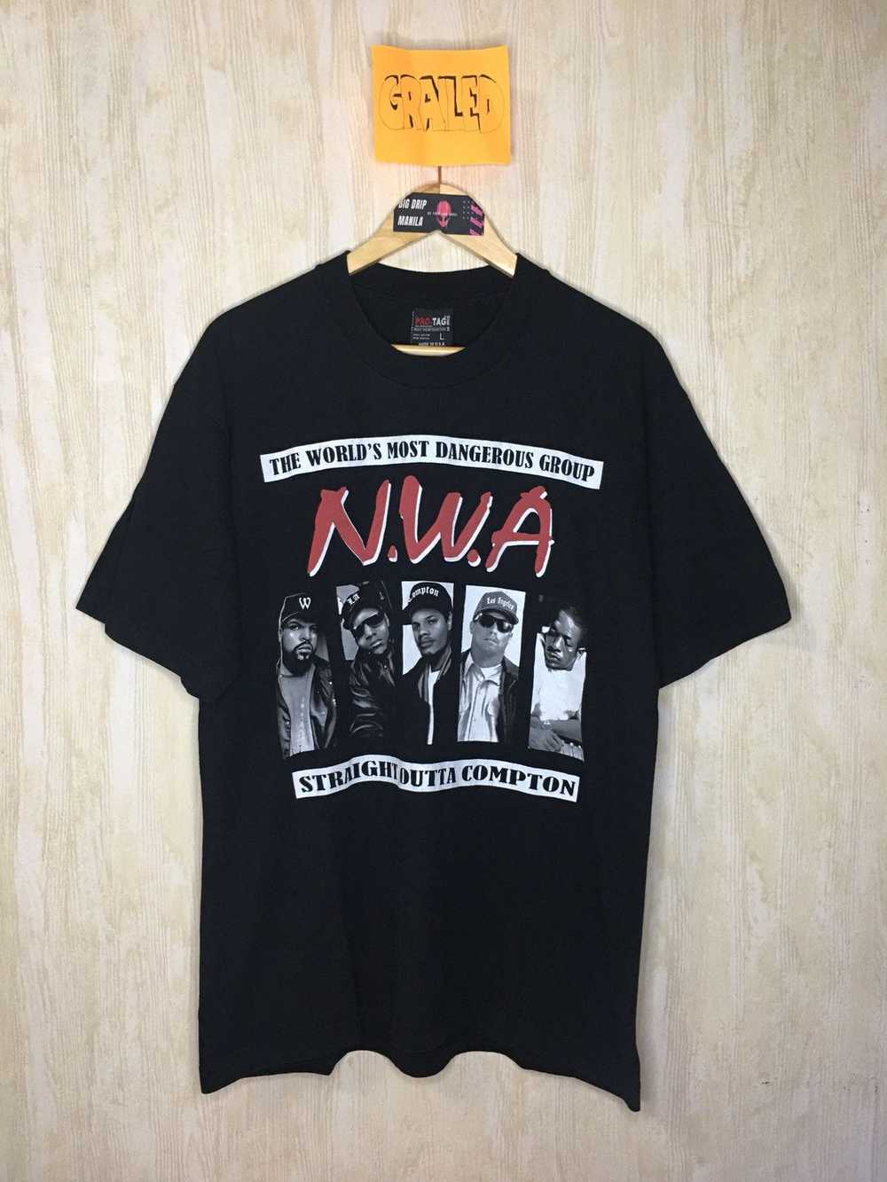 Rap Tees × Streetwear NWA STRAIGHT OUTTA COMPTON - image 1