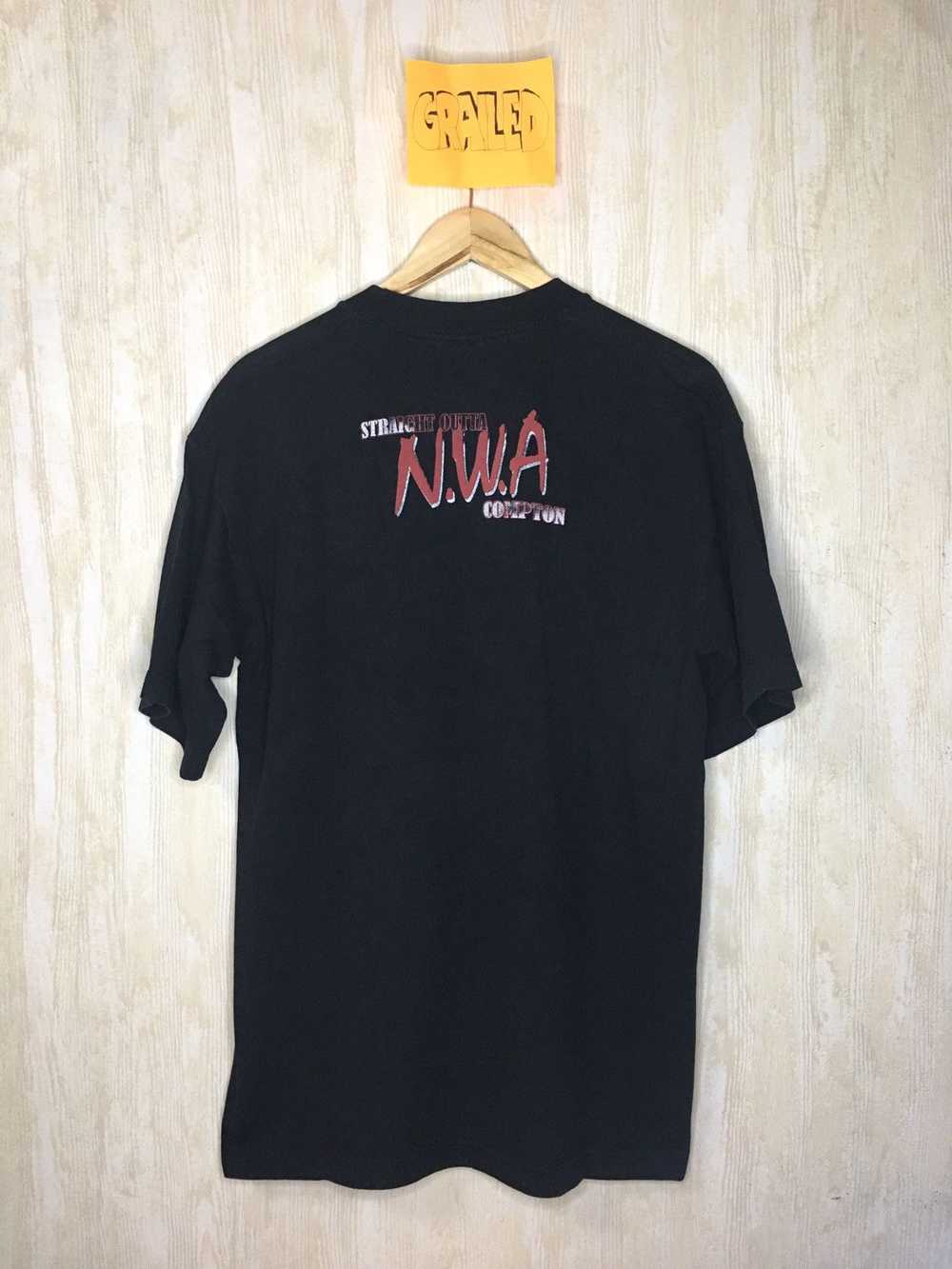 Rap Tees × Streetwear NWA STRAIGHT OUTTA COMPTON - image 4