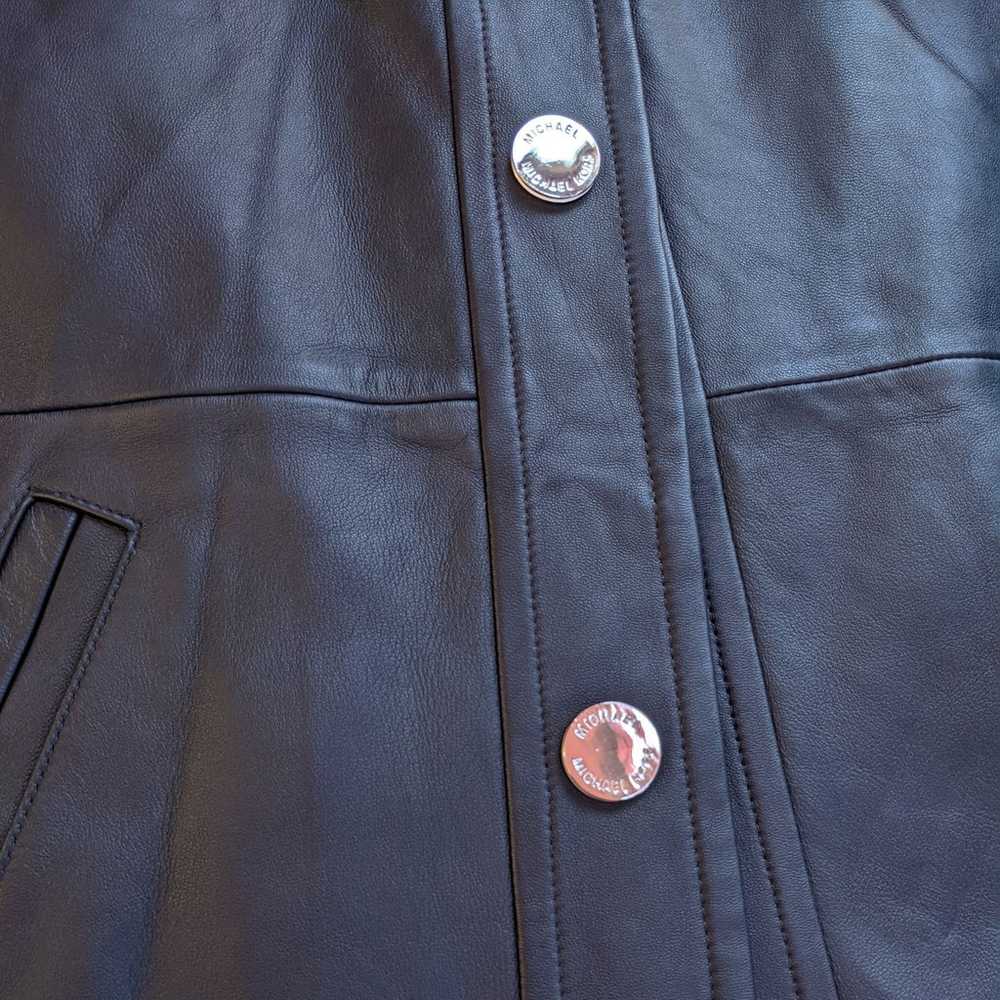 Michael Kors Leather Jacket - image 9