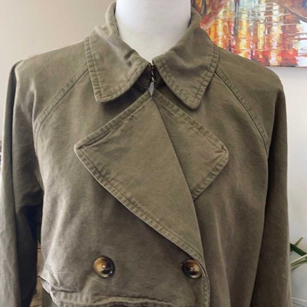 NWOT! Lucky Brand The Relaxed Trench Coa - image 4