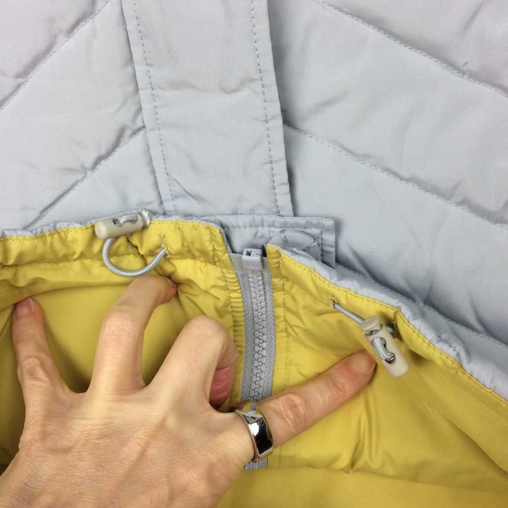 Sundance Grey Down Puffer Vest Womens L - image 5