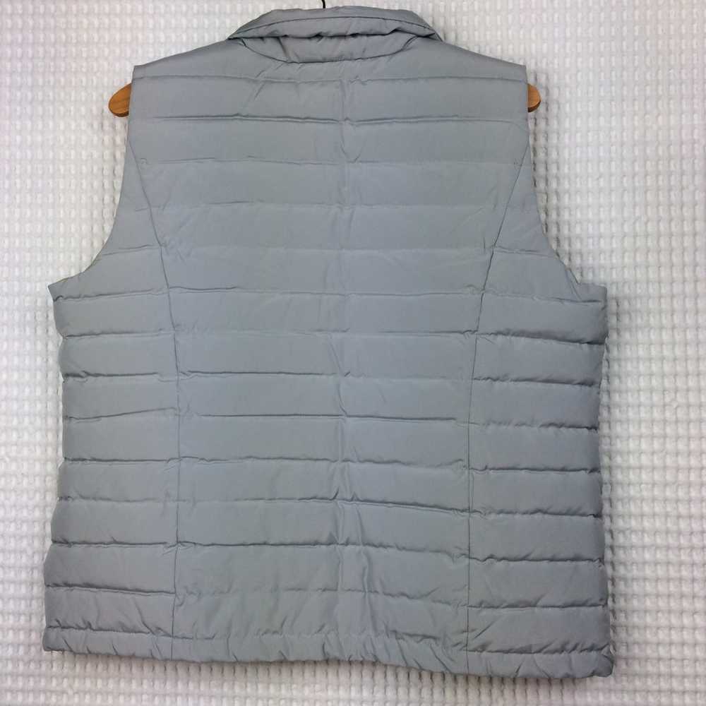 Sundance Grey Down Puffer Vest Womens L - image 6