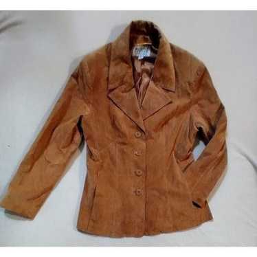 WILSONS LEATHER MAXIMA VINTAGE WOMENS JACKET BROWN