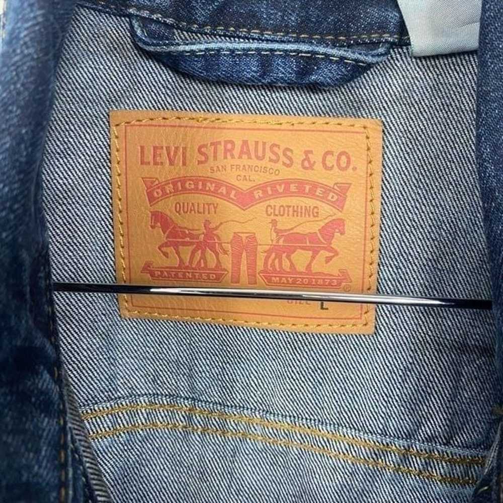 Levi’s Dark Wash Denim Jacket - image 3