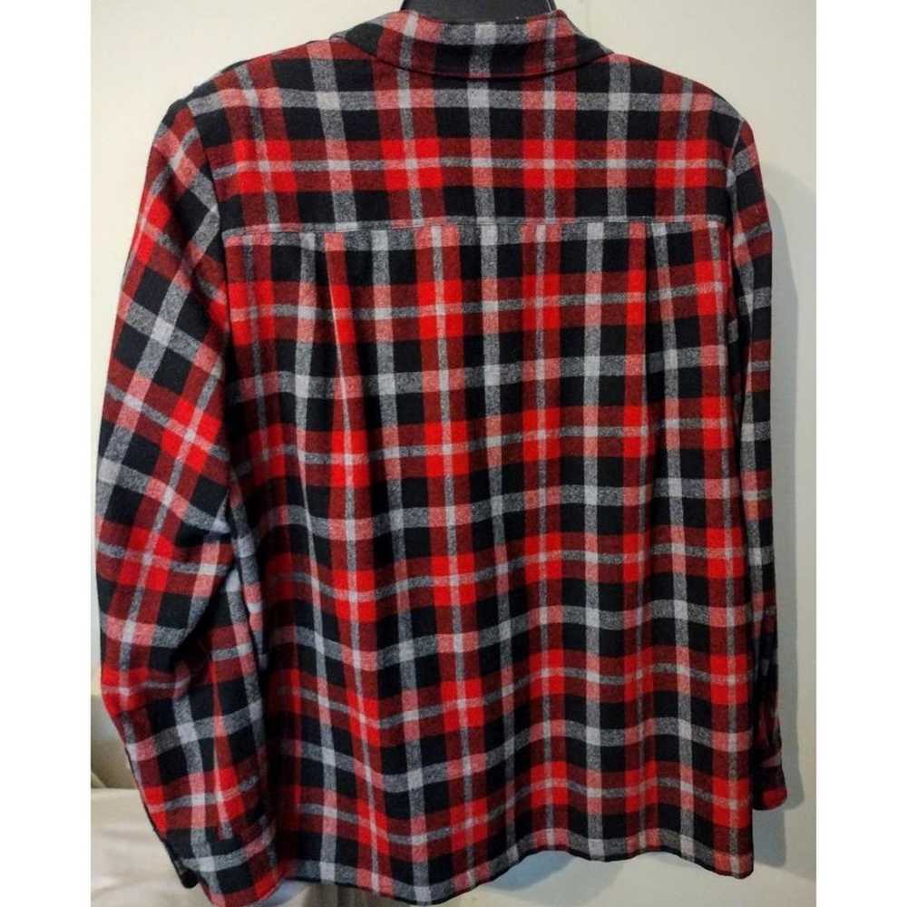 Pendleton 49er 100% Wool Shirt Jacket Plaid Limit… - image 5