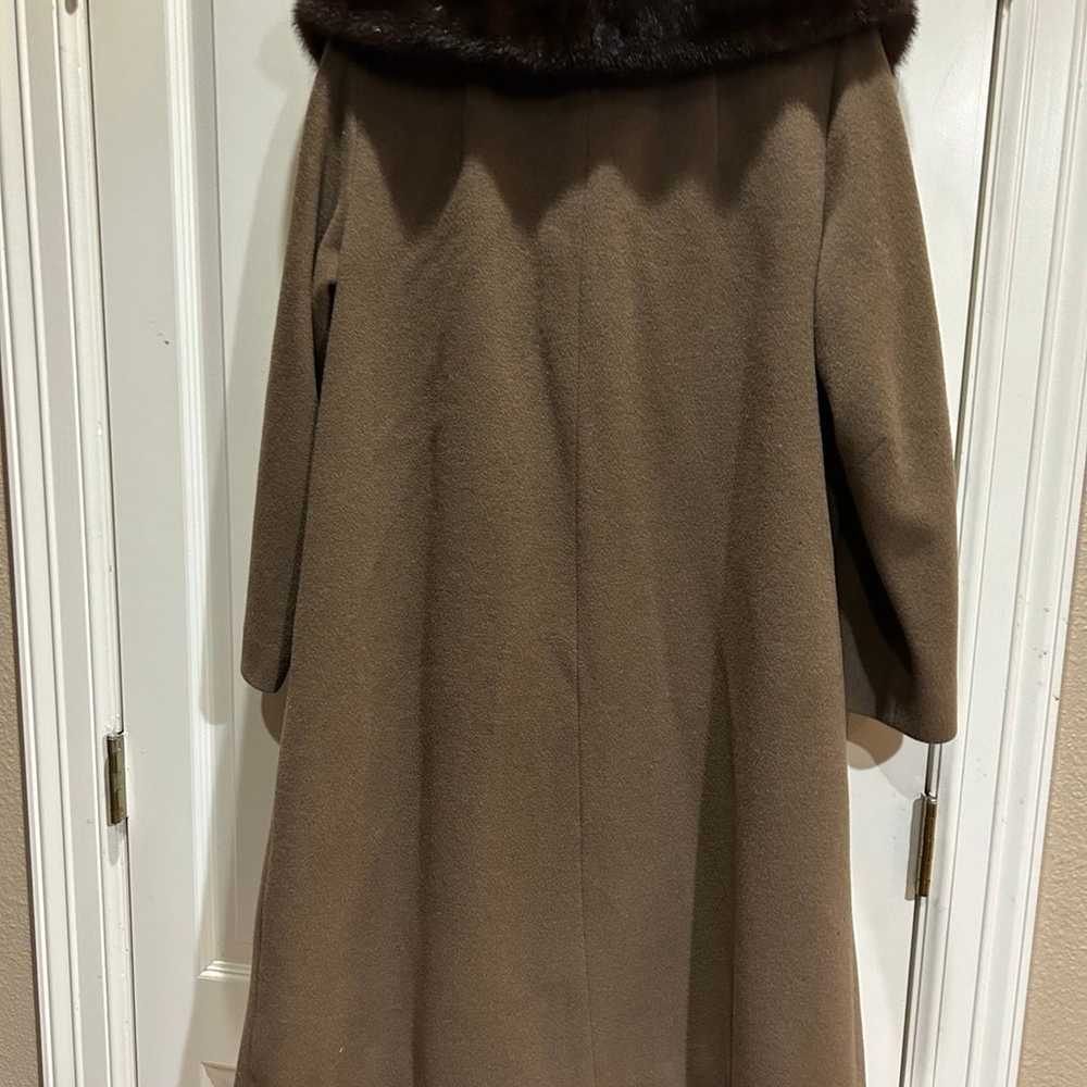 Vintage ILGW fur wool coat - image 8