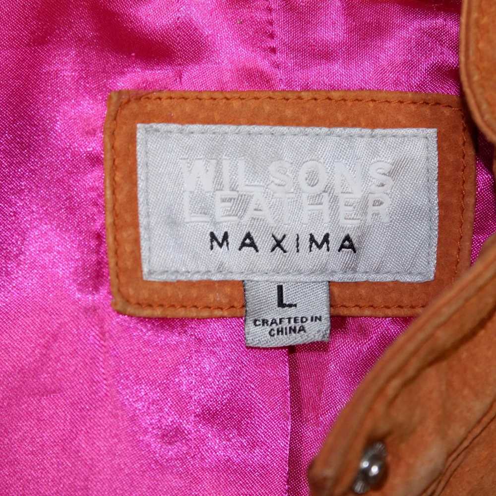 Wilsons Leather Maxima 100% Genuine Tan Light Bro… - image 6