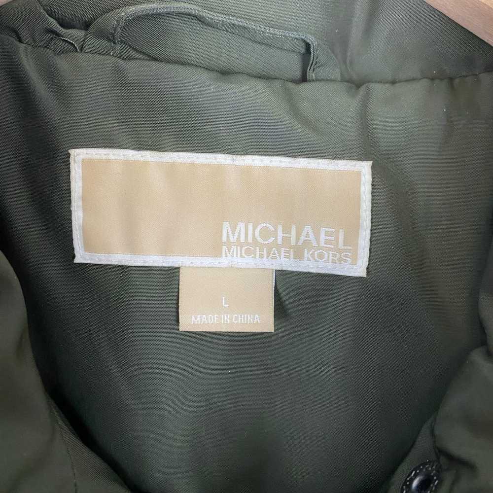 Michael Michael Kors Size L Hooded Anorak Raincoa… - image 4