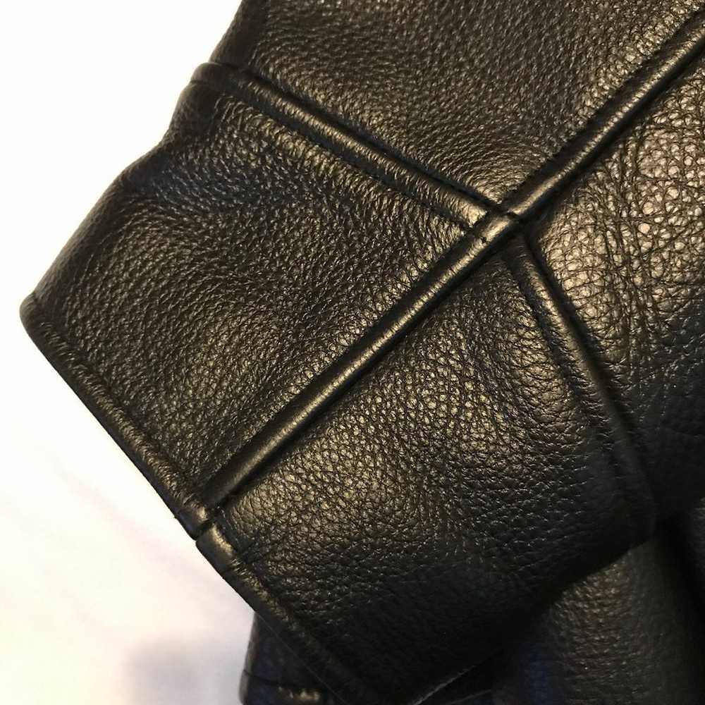 Eddie Bauer Unisex Leather Jacket - image 7