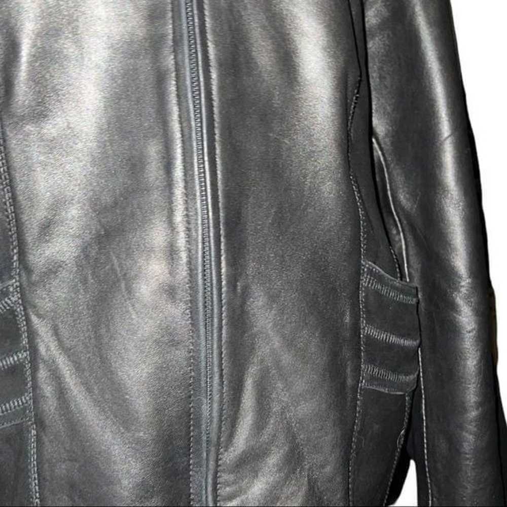 Anne Klein super soft black leather jacket! - image 4