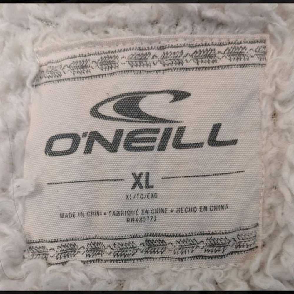 O'Neill Sweater Jacket with faux shearling lining… - image 6