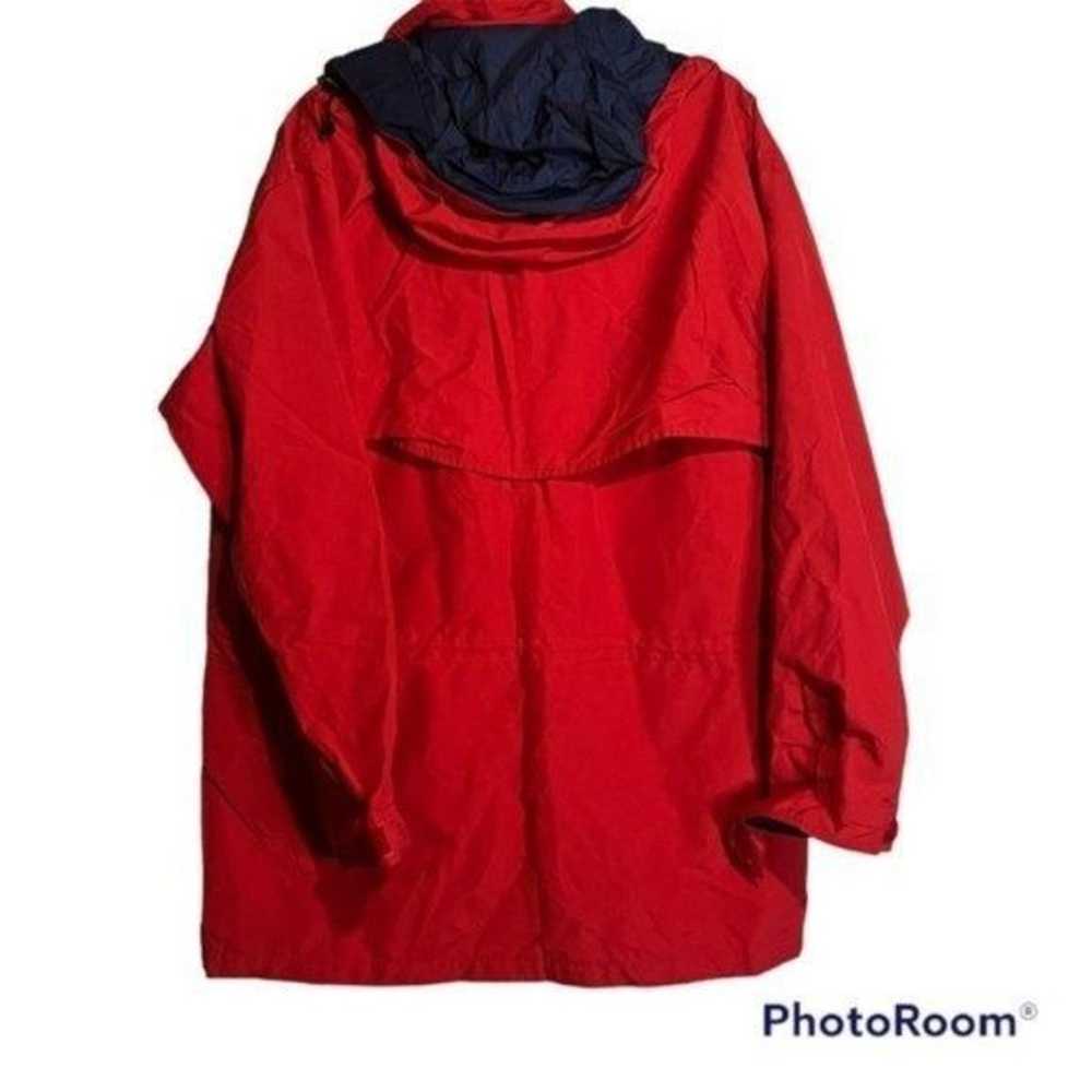 Eddie Bauer GORE-TEX Red Vintage Mens Rain Jacket… - image 2