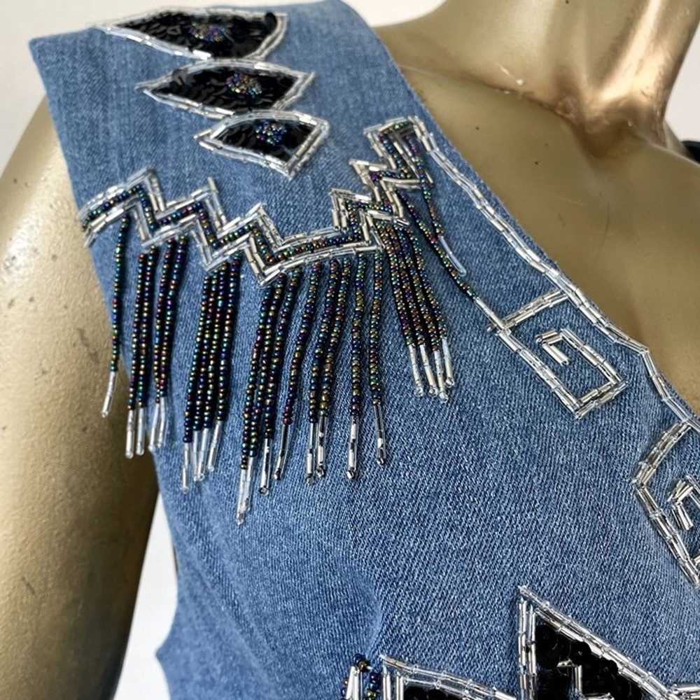 KNOT KNOTS BEADED AND SEQUINS EMBELLISHED WESTERN… - image 7
