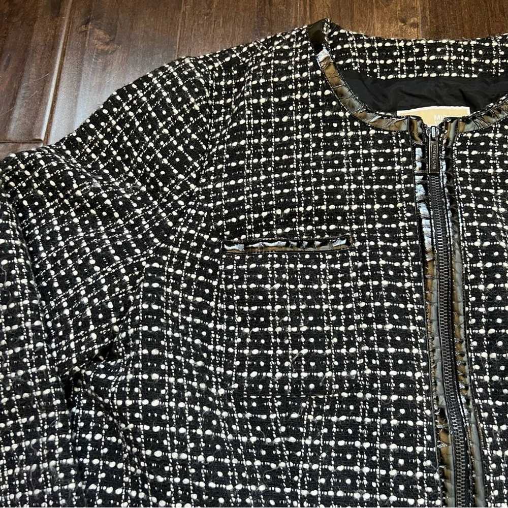 Michael Kors Black Tweed Blazer • size XL - image 3