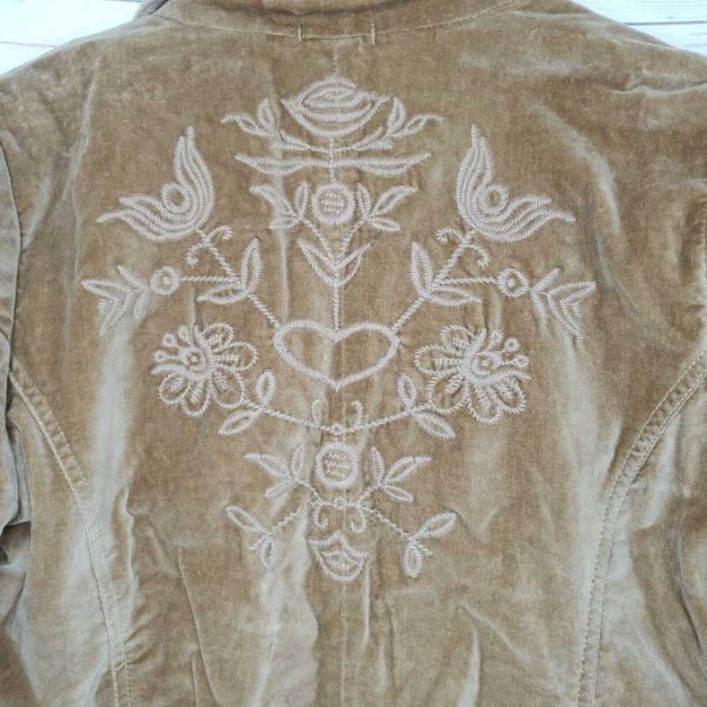Cambridge Women XL Brown Cotton/Polyester Floral … - image 7
