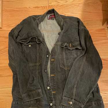 Vintage Black Denim Jacket - image 1